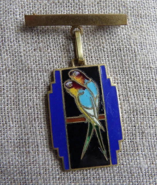 Broche Bretonne émaillée Ancienne - Mar Tremen An Heol, René Yves Creston - Occasion Bon état