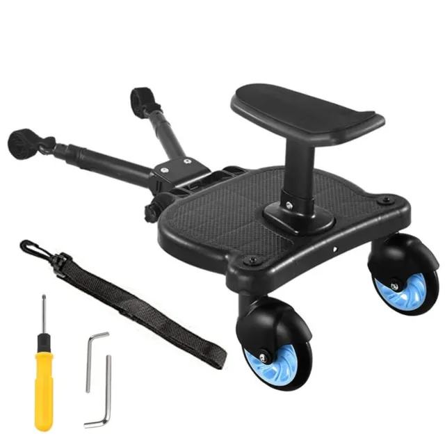 Universal Stroller Board with Detachable Seat,Stroller Glider Board