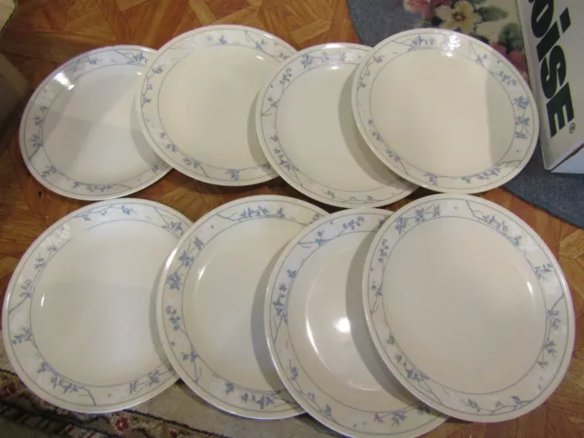 Corelle Corning Ware First of Spring 10 1/4” Dinner Plates Set of 8