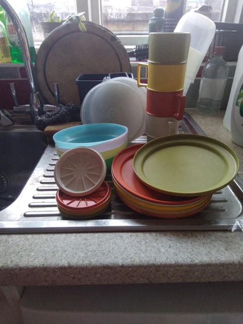 Tupperware, suitable for camping or a picnic set of sorts