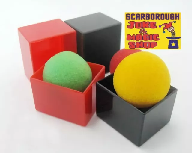 Parabox~In and Out Boxes~Close up Magic Trick~Sponge Ball & Box~Easy to Do 2
