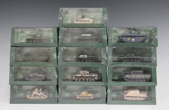 A collection of Atlas Editions and other model buses and trams