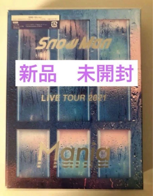 SNOW MAN LIVE Tour 2021 Mania Blu-ray Japan Used Japan C7