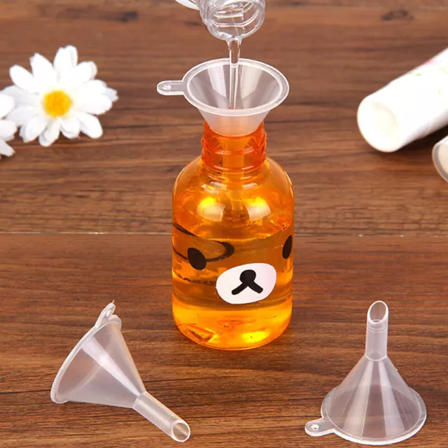 10pcs Small Funnels For Perfume Mini Liquid Essential Oil Filling Packing ToS0