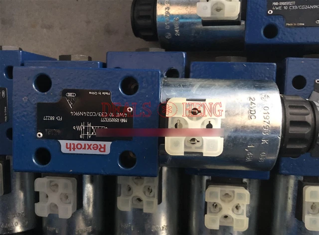 NUOVA 1 PZ elettrovalvola Rexroth 4WE10C33/CG24N9K4 R900593277