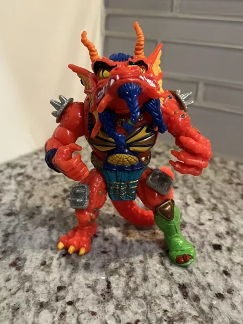 TMNT Hothead Vintage Teenage Mutant Ninja Turtles Dragon Action Figure 1992