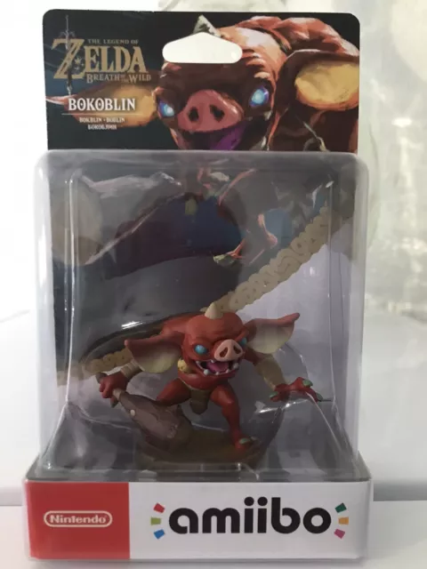 Amiibo The Legend Of Zelda Breath Of The Wild Bokoblin Nintendo Switch Neuf Box