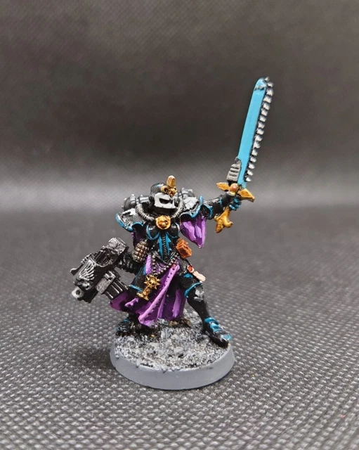 Warhammer 40k witchhunters sisters of battle sister superior chainsword metal