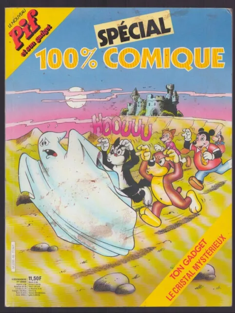 Le Nouveau Pif Special 100% Comique  N°44 . 1985 . Pif Gadget .