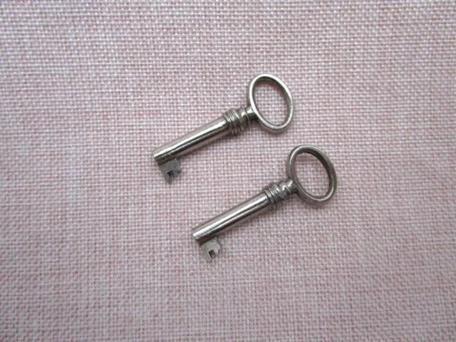 Schlüssel nostalgisch, 90mm, Eisen blank, alte Schlüssel antike