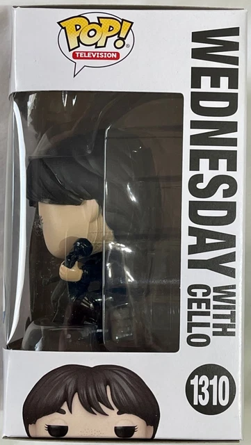 🎉Funko Pop! Television  Wednesday Addams With Cello  Exclusive Figure (1310)  3