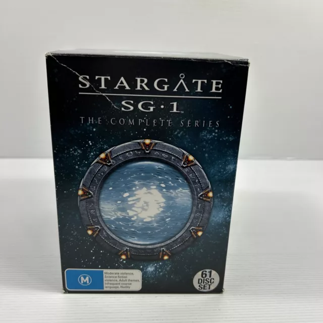 Stargate SG.1 The complete series box set seasons 1-10 + 2 bonus disc region 4