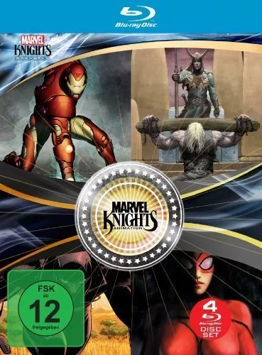 Marvel Knights Box (OMU) 4 Filme - 4 Blu-ray's/NEU/OVP