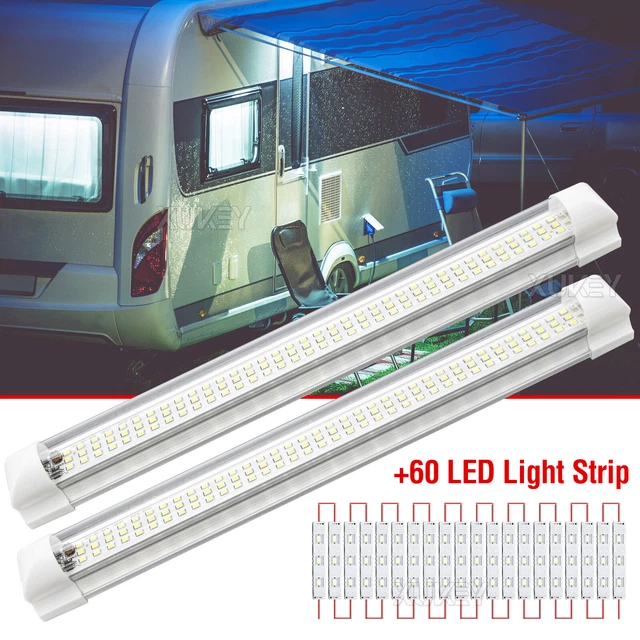 3X INTERIOR LED Lights Bar For VW T4 T5 Van Camper Caravan Motorhome