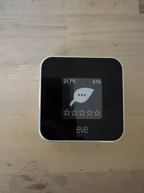 Eve Room Temperatur Luftfeuchtigkeit Luftqualität HomeKit gebraucht OK