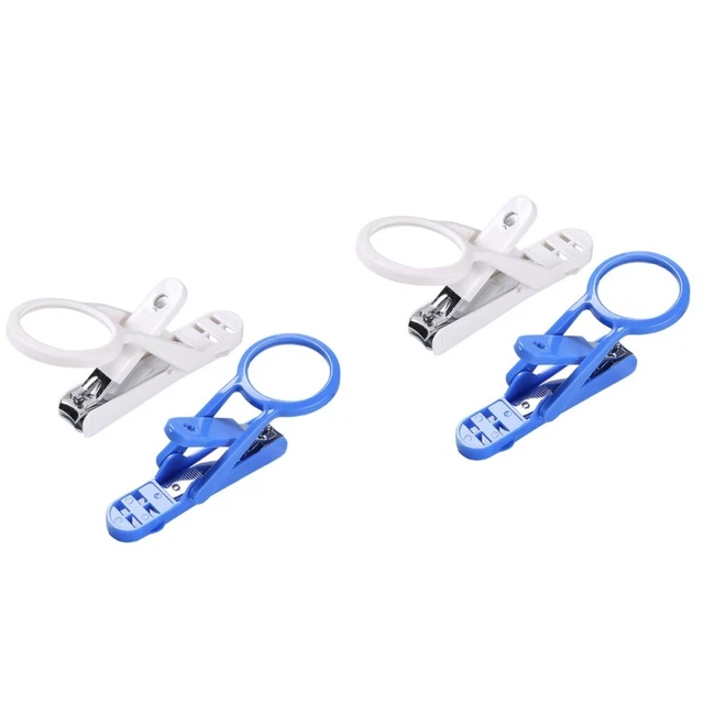 4 Pcs Ciseaux À Ongles Loupe Acrylique De Bébé Coupe-ongles Lapin