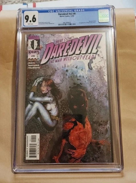 (FR) DAREDEVIL v2 #9 CGC 9.6 NM+ 1st(ECHO)Maya Lopez Appearance MCU Disney+