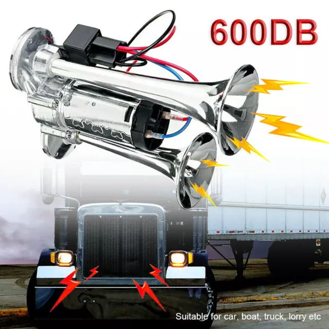 LKW DRUCKLUFT DOPPEL Horn 38/42cm Luft Truck für MAN TGL TGM TGS TGX TGA Fanfare  EUR 99,00 - PicClick DE