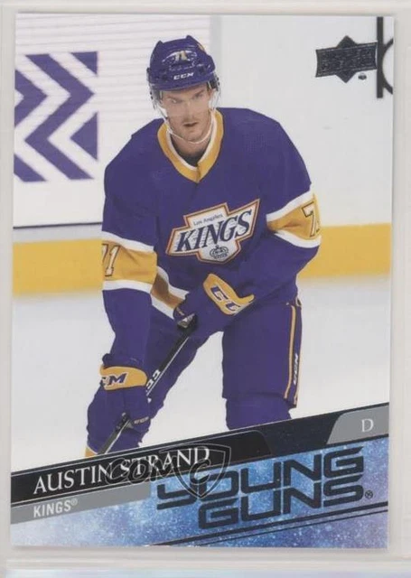 2020-21 Upper Deck Extended Series Young Guns Austin Strand #722 Rookie RC