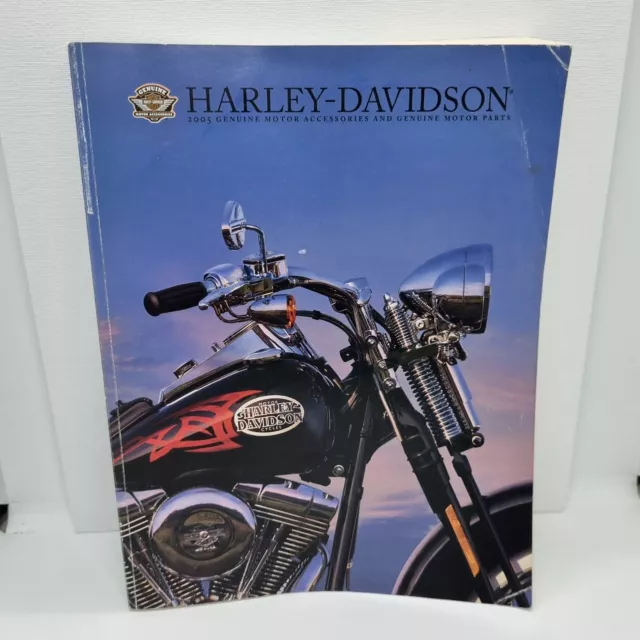 Harley Davidson Motorcycle Genuine Parts Catalogue 2005 Motor Accessories Book