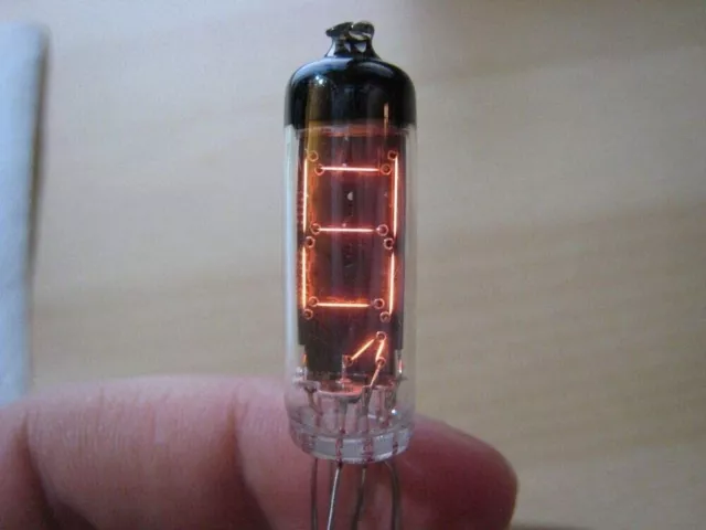 Lot 6 pcs IV-9 Numitron Filament VFD Nixie Tubes NOS Tested