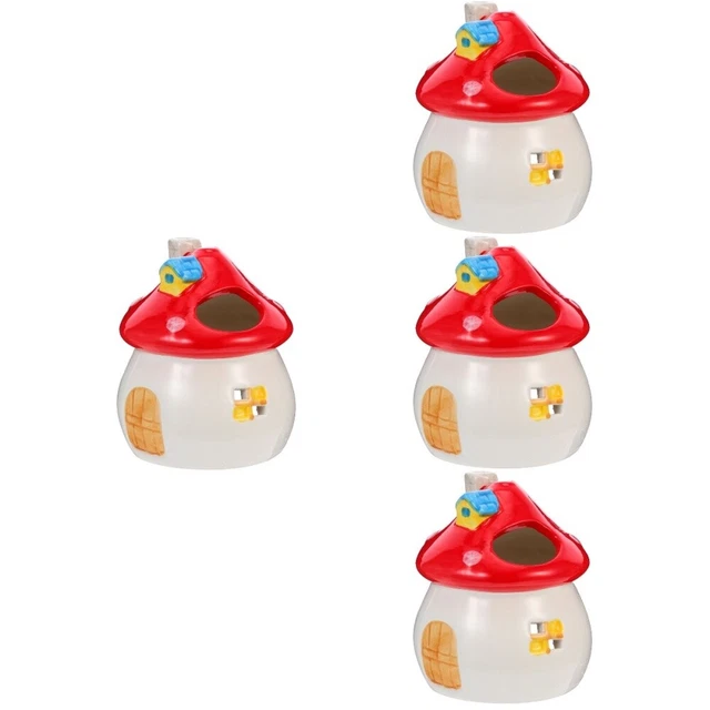 4x Kleine Haustiere Hamster Guinea Pig Hamster Hideout Für Schmücken