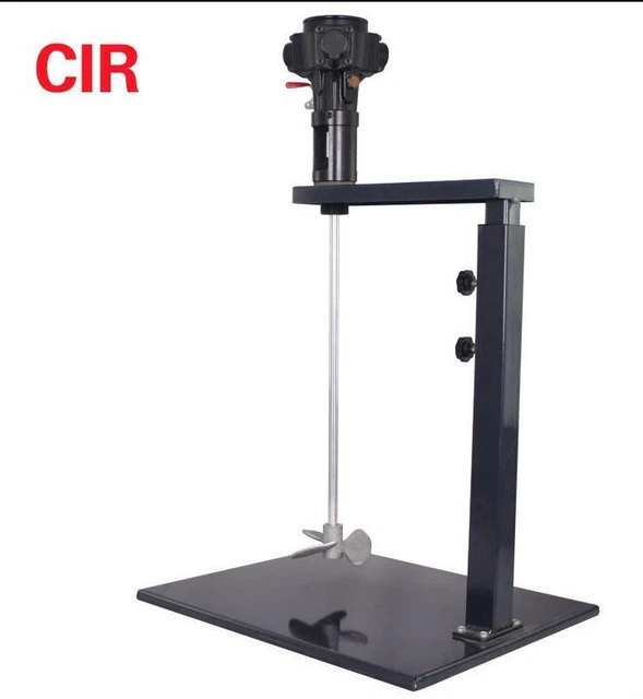 Top CIR 5 Gallon Pneumatic Mixer With Stand Barrel Paint Dope Ink Tank Mix n