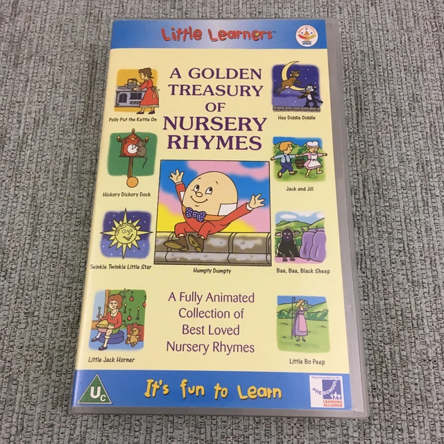 A GOLDEN TREASURY Of Nursery Rhymes (VHS, 2000) £13.99 - PicClick UK