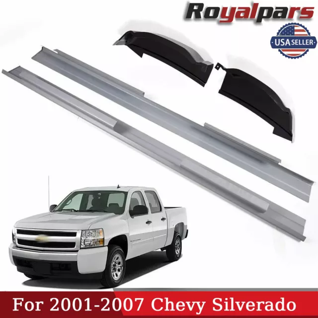 For 1999-07 Chevy Silverado GMC Sierra Rocker Panels Extended Cab & Cab Corners