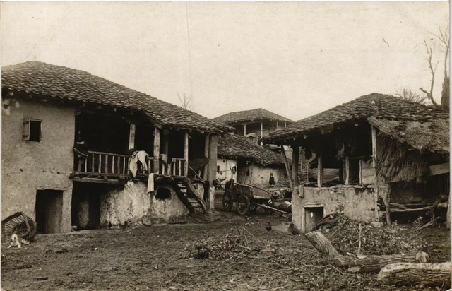 CPA AK village photo card MACEDONIA SERBIA (709046)