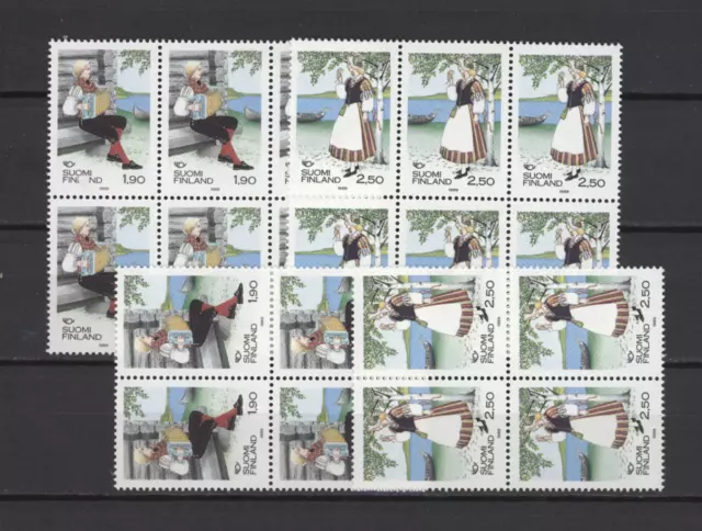 S41036 Dealer Stock Finland 1989 MNH Europa Cept 2v - X 10 Sets