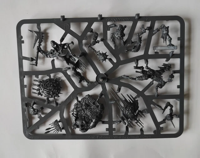 Figurines Warhammer Bosskitu & Grot Surineur Kruelboyz - Orruk Warclans - Neuf Non Peintes