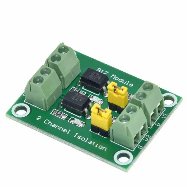 PC817,2 Canal Opto-Isolateur Breakout pour Arduino Optoisolateurs Optocoupleur