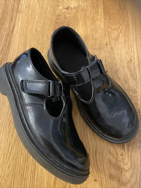 DR MARTENS AILIS Y Black Patent Leather Mary Jane Shoes UK5 Docs DMs School WORK 49.99 PicClick UK