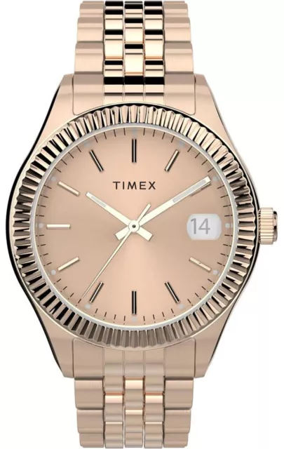 Timex Women's Analog Waterbury Stainless Steel Bracelet Wrist Watch TW2T86800