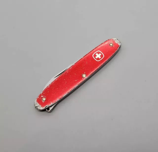 Wenger Delemont 85mm Patriot - Swiss Army Knife - Red Smooth Alox *Discontinued*