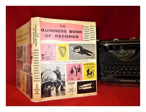MCWHIRTER, NORRIS (1925-2004) The Guinness book of records 1966 Hardcover