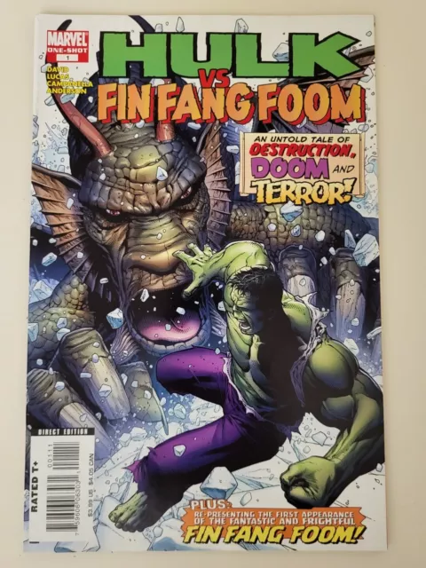 HULK VS FIN FANG FOOM SPECIAL, #1 KIRBY, LEE *Next Day Shipping Guaranteed*