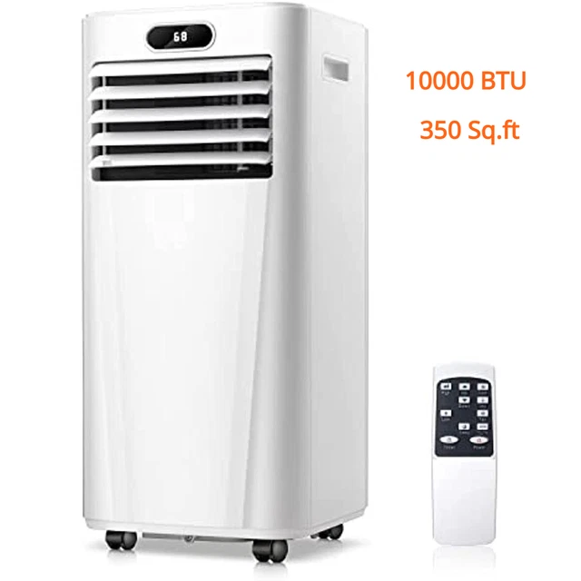 10000 BTU PORTABLE Air Conditioners 3in1 Portable AC Sleep Mode & Low