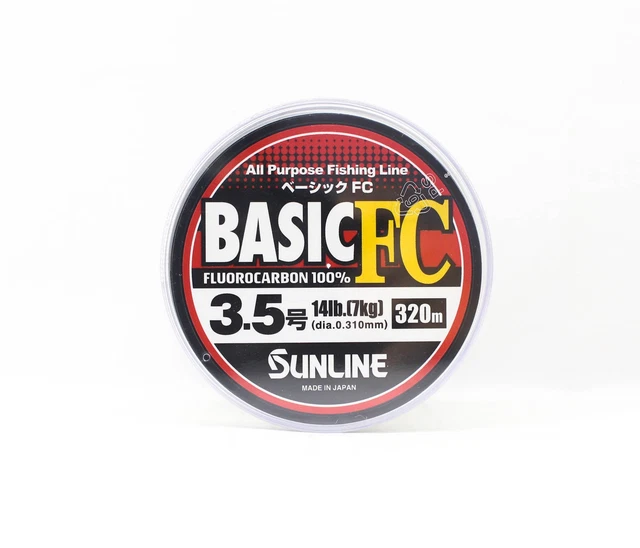 Sunline Basic Fune Haris FC 100m – Fil De Pêche Fluorocarbone Transparent NEUF