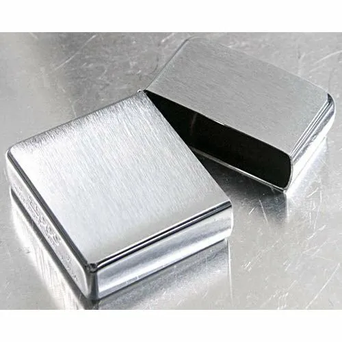 Zippo Case Only Silver Brushed Chrome Finish for Replacement Oil Lighter Japan