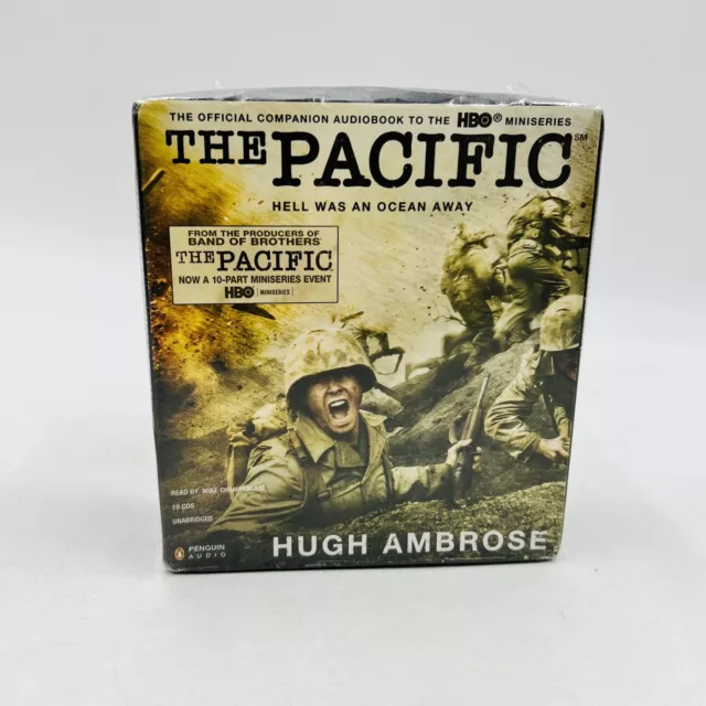 The Pacific CD Audiobook Hugh Ambrose Official Companion to HBO Miniseries New!