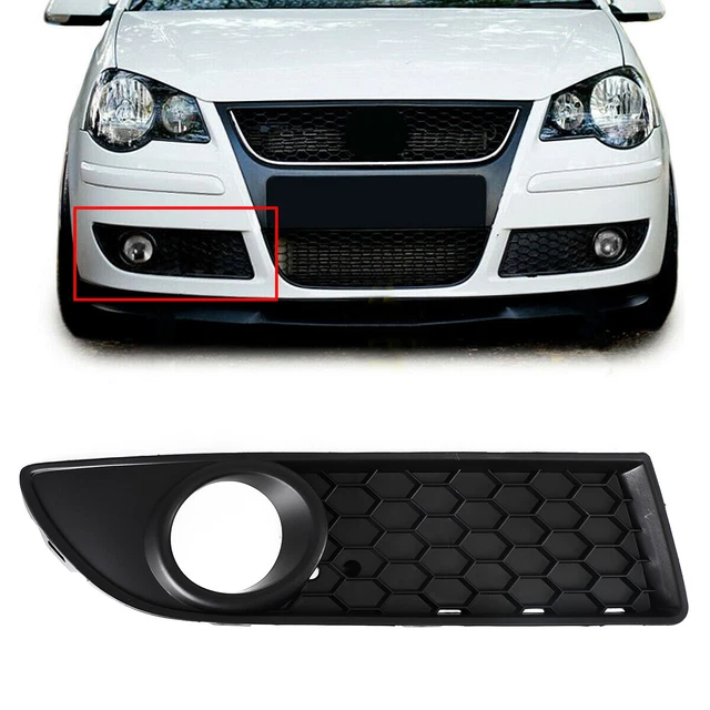 Honeycomb Style Front Lower Grille Right Side Fit For VW Polo 9N3 GTI 2005-09