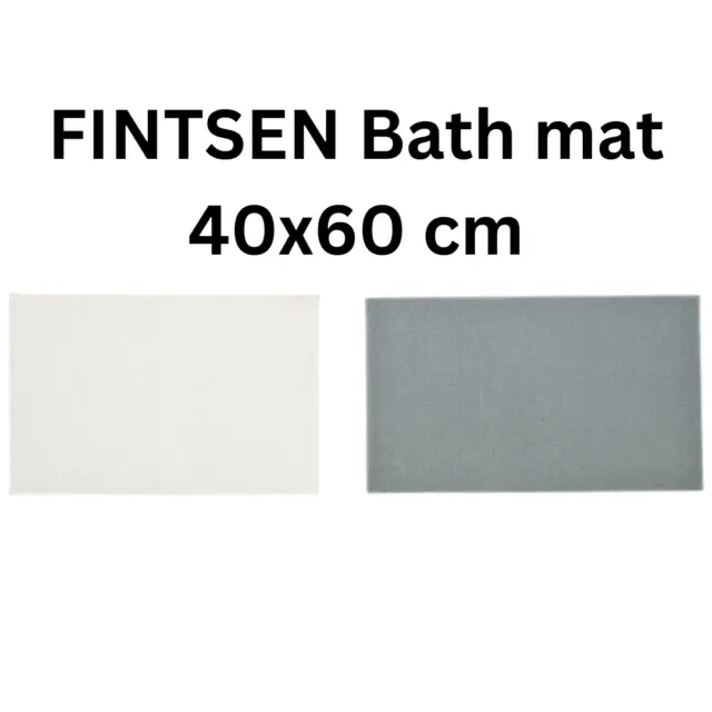 https://www.picclickimg.com/xg0AAOSwaThkvvlC/Ikea-Bath-Mat-FINTSEN-40x60cm-White-Grey-Rugs-Bathroom.webp