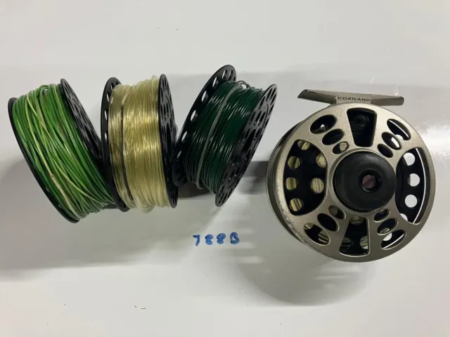 CORTLAND SPARE SPOOL'S Sizes 3/5 & 5/7 fits the Crown Series Fly Reel Disc  Drag £78.99 - PicClick UK