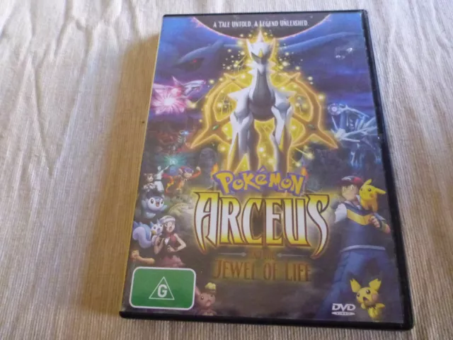 Pokemon: Arceus and the Jewel of Life by Sarah Natochenny, DVD