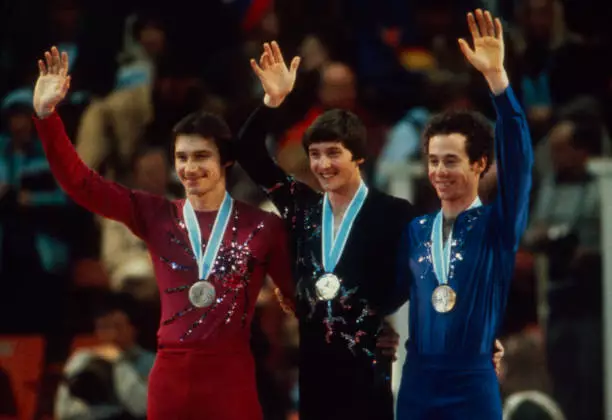 British Figure Skating Champion Robin Cousins 1980s No 9 Old Photo