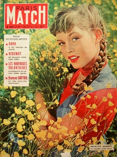 パリスマッチ Paris Match ルフォールオプノ　ブリジットバルドー パリスマッチ Paris Match ルフォールオプノ ブリジットバルドー