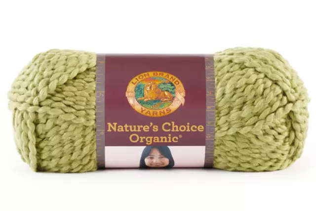 Lion Brand Yarn Nature's Choice Organic Cotton #170 Pistachio 5
