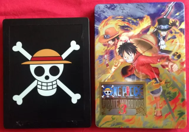 Lot De 2 Steelbook One Piece ( Pirate Warriors 2 & 3 ) - Sans Jeu - Tbe